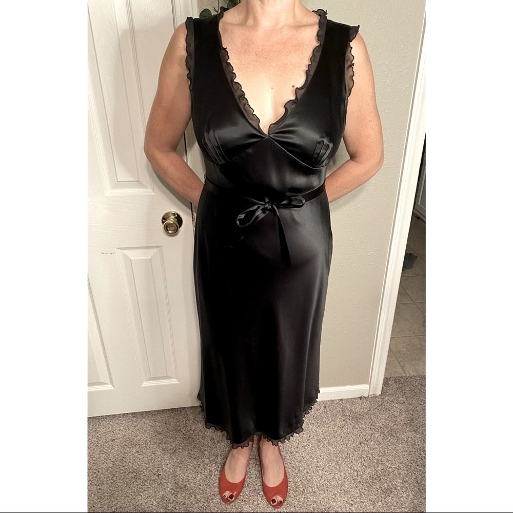 Vintage Silk Banana Republic dress.